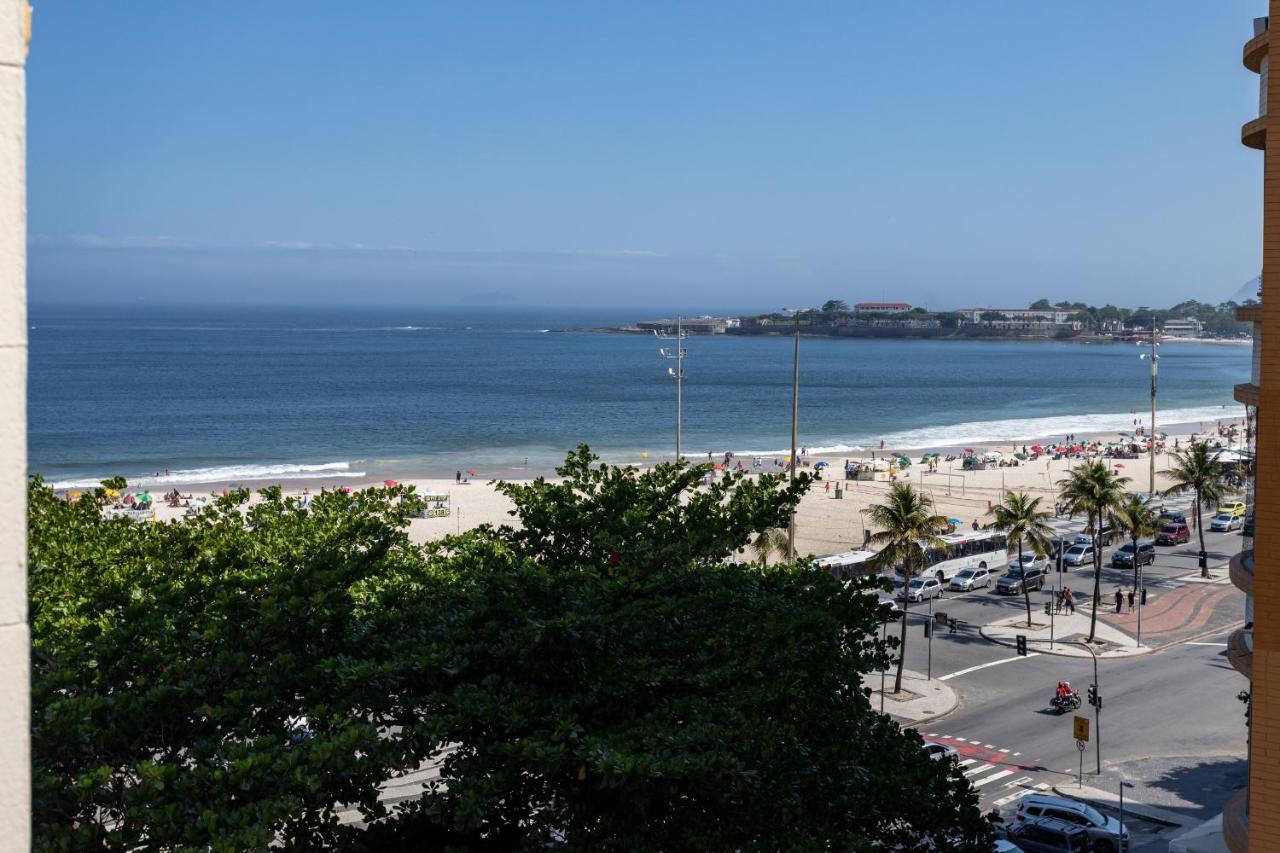 Encantador Em Copacabana - Vista Oceanica - Bi701 Z3 里约热内卢 外观 照片